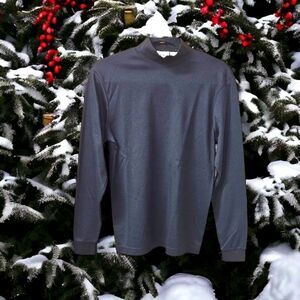LL. BEAN Black Crew Neck Long Sleeve Top
